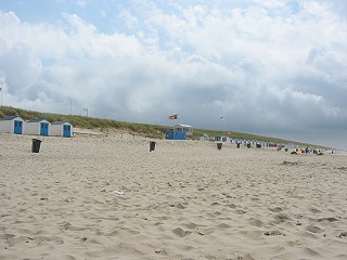 Strand bei Paal 21, am Ortsrand von "De Koog"